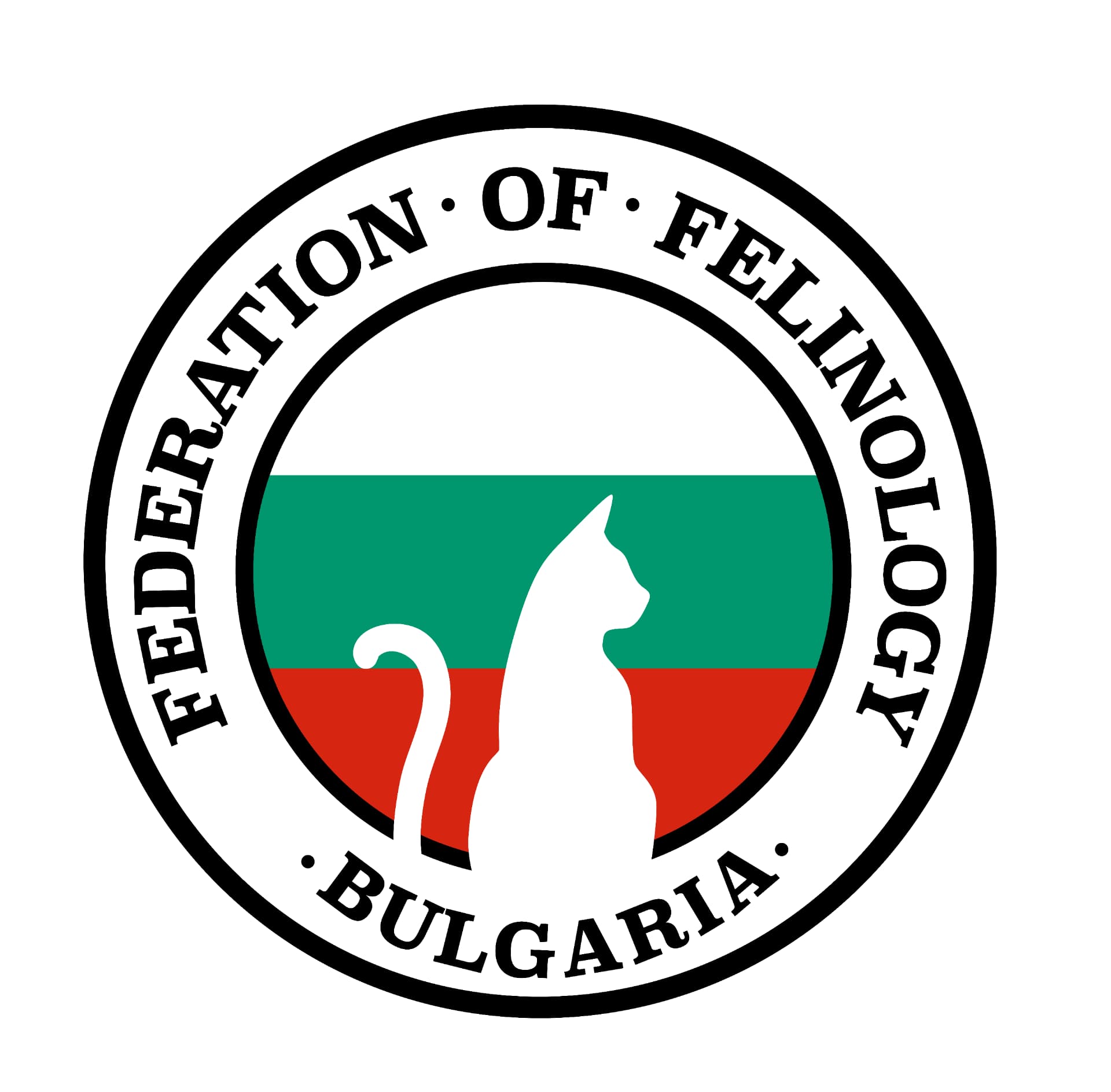 Официално лого на Федерация по фелинология България (FFBg) — член на FIFe